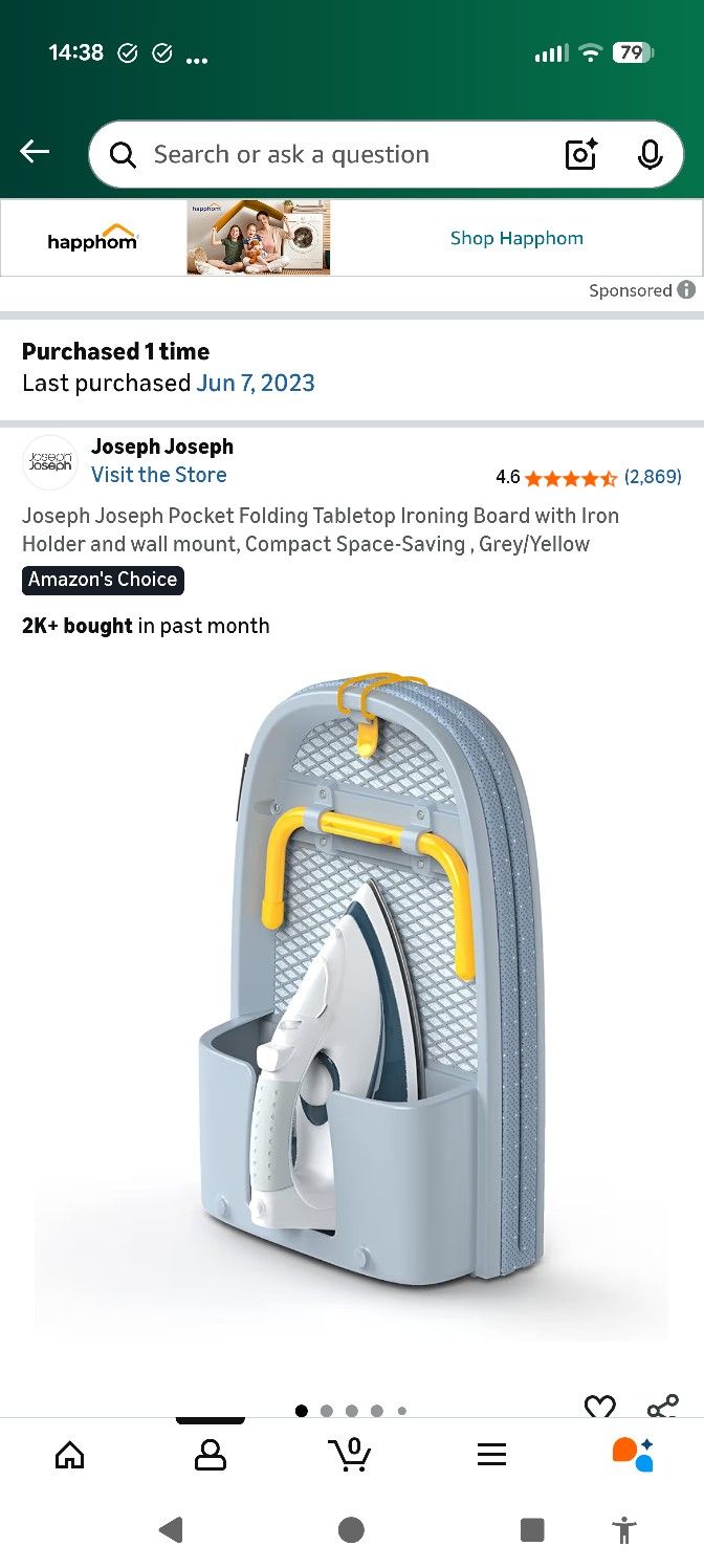 Foldable Tabletop Ironing Board