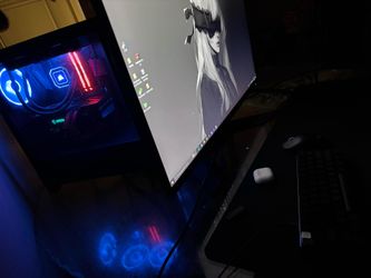 Pc, monitor & keyboard