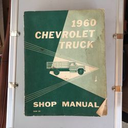 1960 Chevy Truck Shop Manual