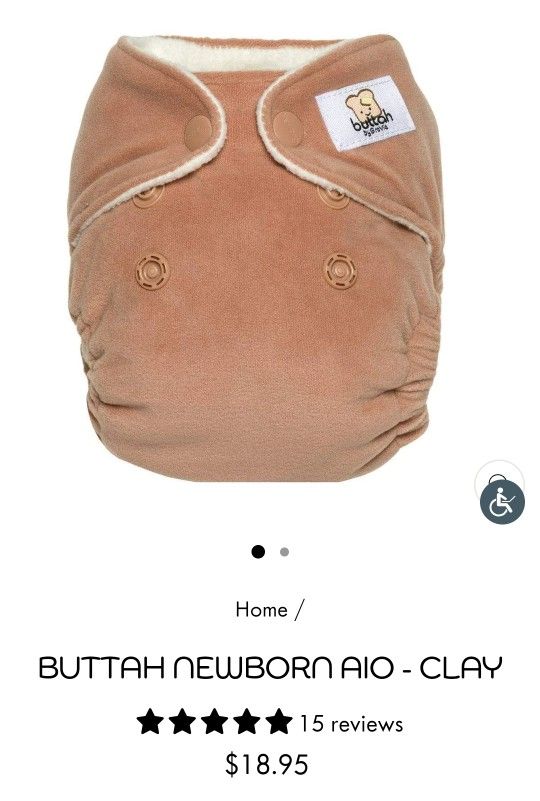 Newborn AIO Grovia Buttah Cloth Diapers