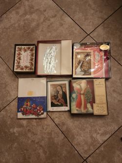 Christmas Card Boxes