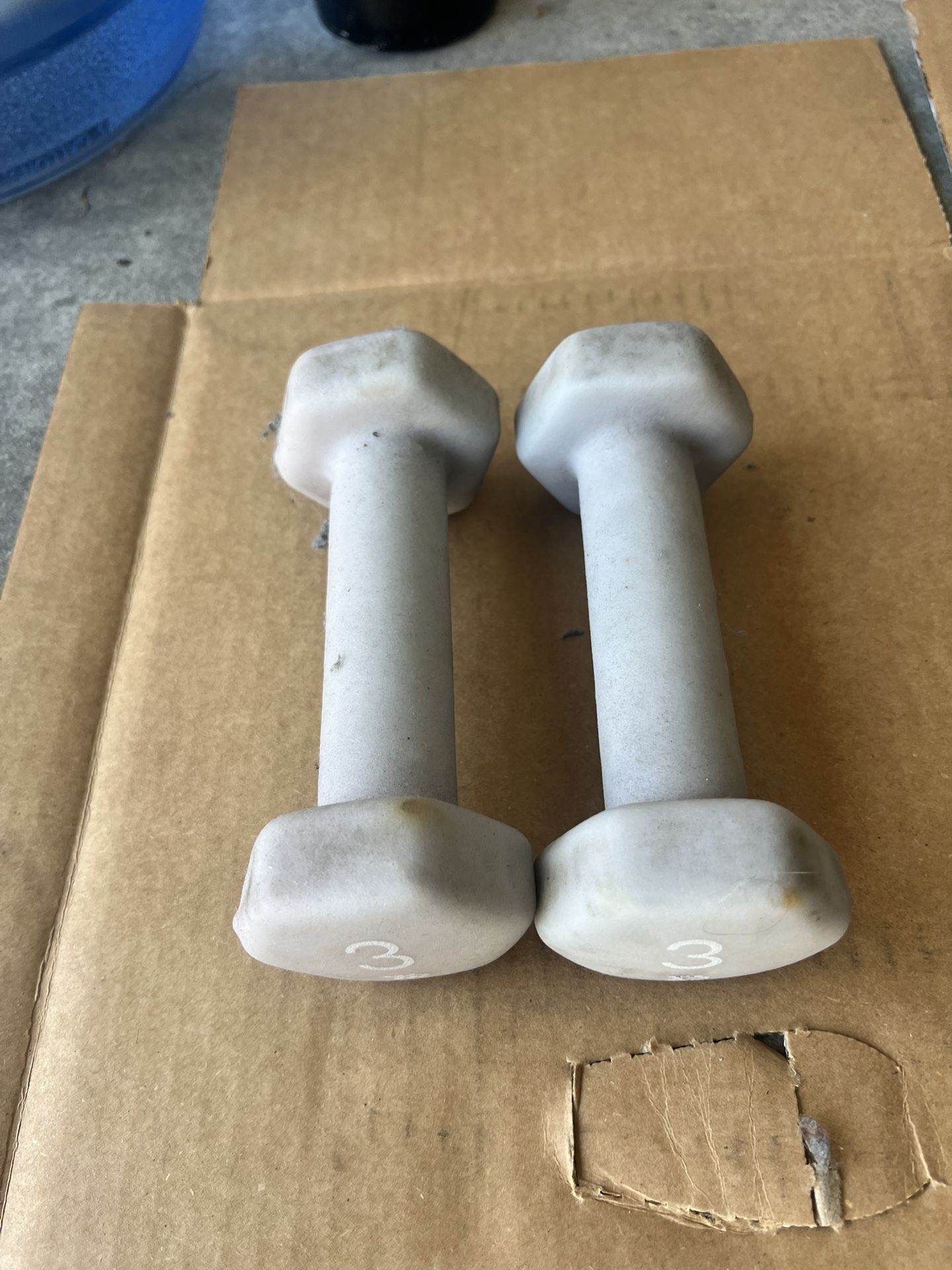 Hex Dumbbells Set 2 - 3lbs