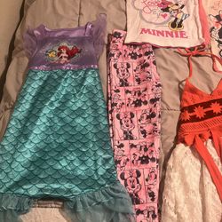 3t 4t Disney Bundle Girl Clothes 