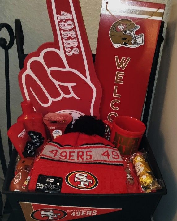 49er Fans, Father's Day Gift Basket