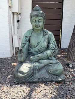 Giant Buddha statue 42” x 30”