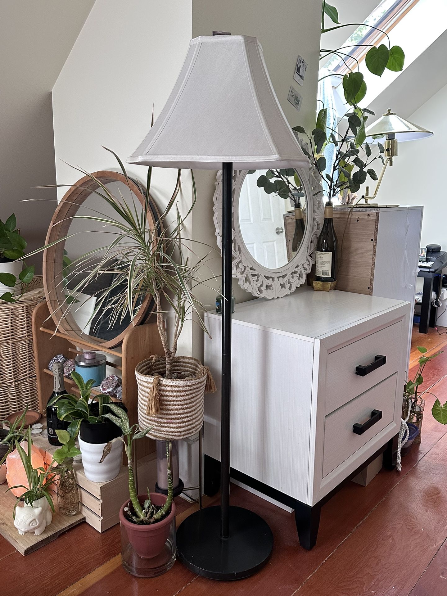 Tall Lamp With Shade
