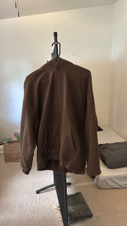 Brown hoodie size M