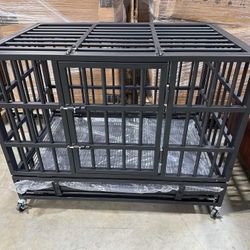 38 inch Heavy Duty Indestructible Dog Crate