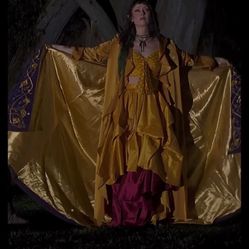 Magnificent Medieval Robe Elf Witch 