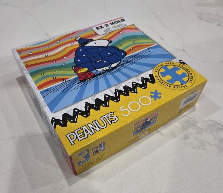 Peanuts - Puffer Coat - 500 Piece Jigsaw Puzzle 