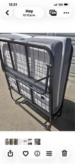 Foldable twin bed