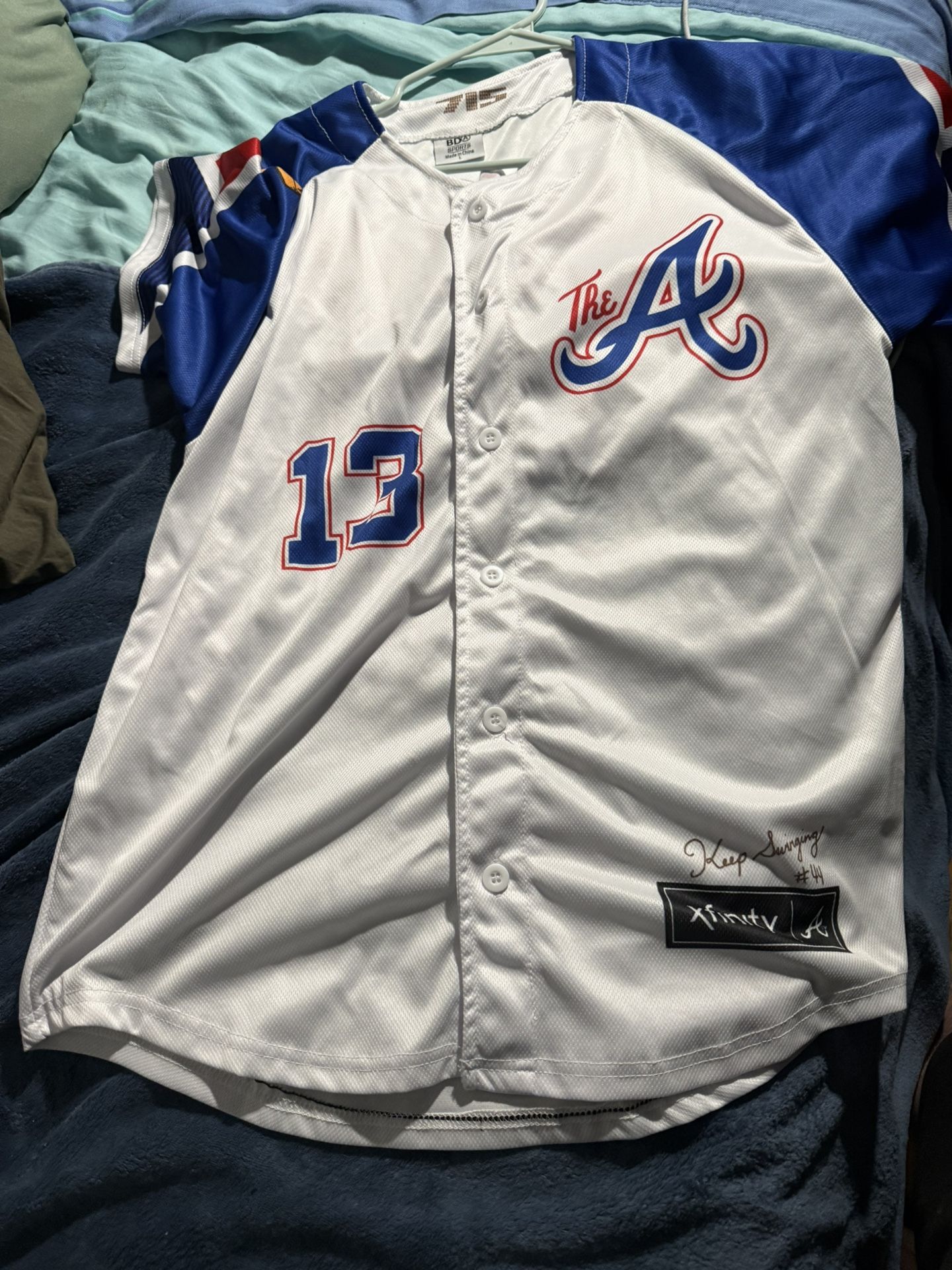 New Atlanta braves Alternate Ronald Acuna Jr. Jersey Size Large