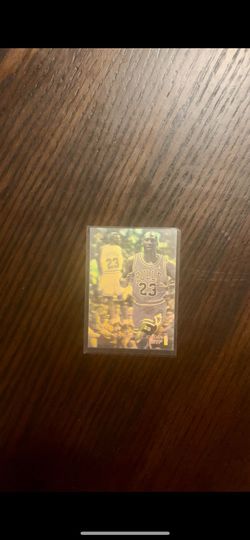 Michael Jordan 1991 Upper deck Hologram MVP Card