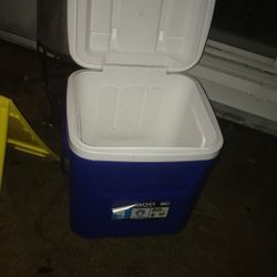 Blue Cooler Used 4 times