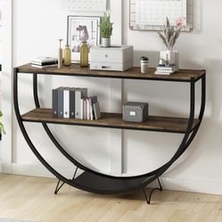 Wood Console Table