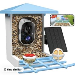 Smart Bird Feeder with Camera Series - Al-Powered, Solar, 2K/2.5K HD, Auto-Bird ID, Motion Alerts, Perfect Gift for Bird Lovers