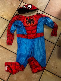 Boy spider man costume size 4-5T