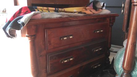 2 piece dresser and stand