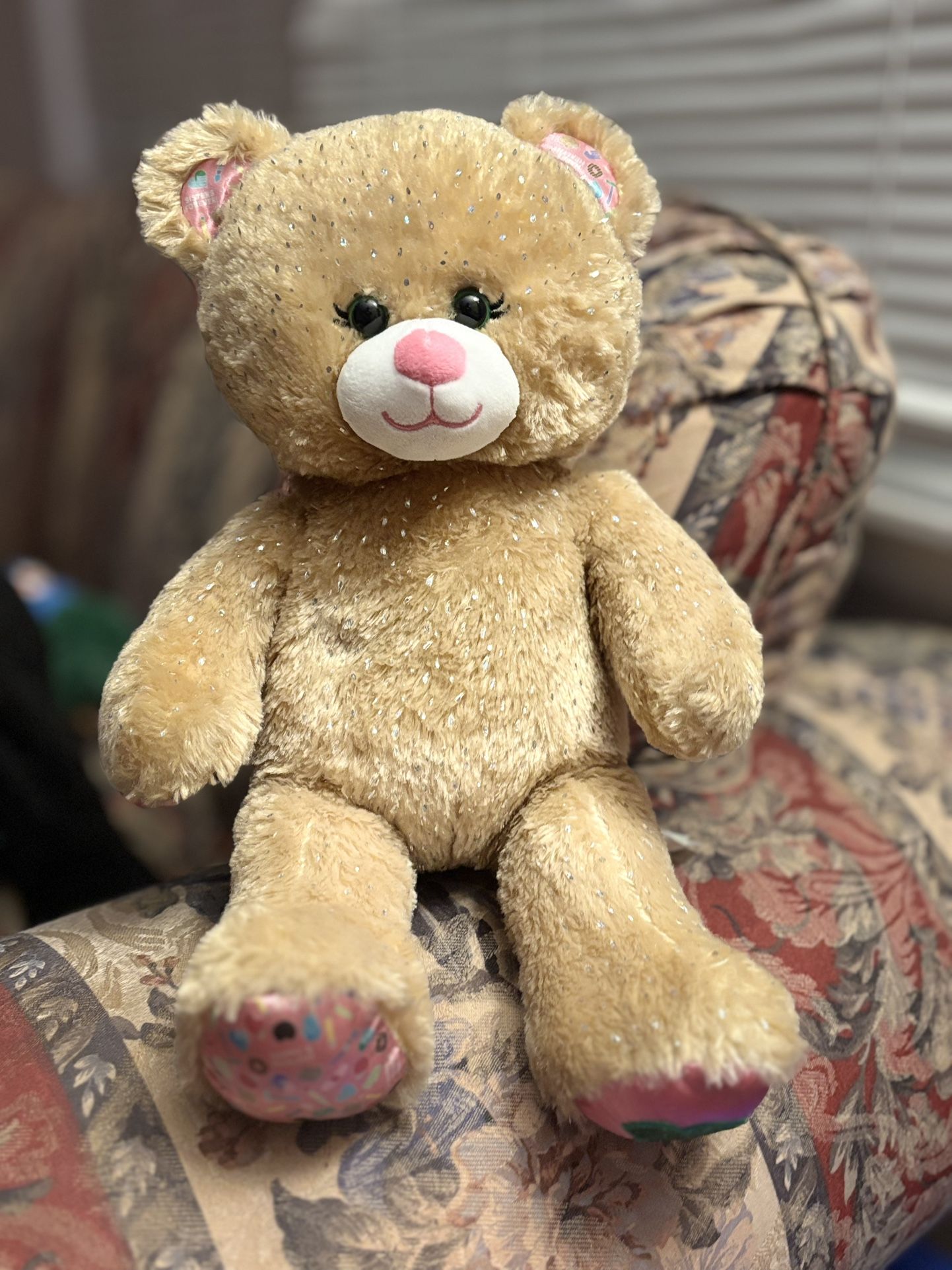 Build-A-Bear Girl Scout Trefoil Bear Sparkly 