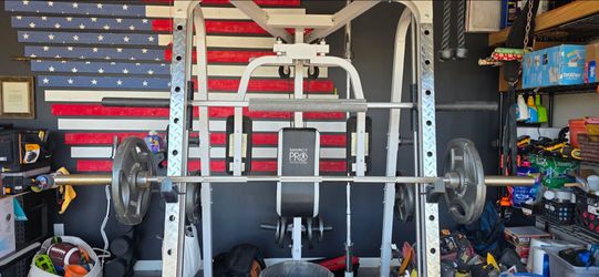 45lbs Olympic bench bar.