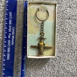 Airplane Keychain 