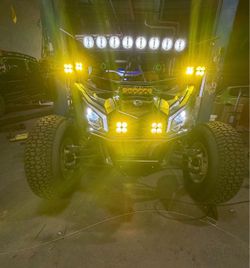 Baja Designs KC  Rigid  5150 Marshin RC pod lights light bars  ( Rockford Fosgate audio ) for UTV SXS (We Finance)