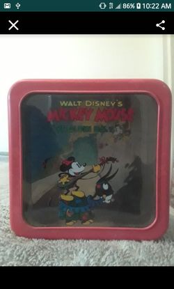 Rare Collectible - Disney Tin Can Box