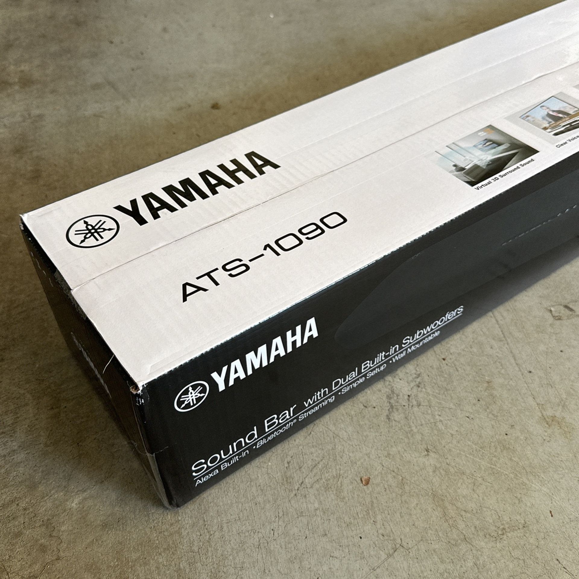 NEW Yamaha ATS1090 Sound Bar With Dual builtin Subwoofers for Sale in