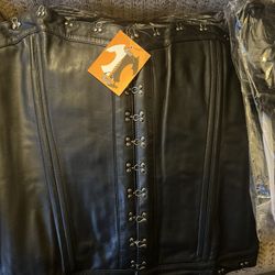 Genuine Leather Corsets 