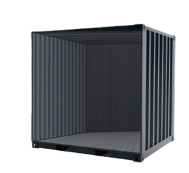 Open Half Container (3 different sizes) PRICE IS FOR 1 UNIT - PICKUP ONLY