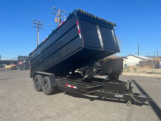 BRAND NEW 8.5X14X4 DUMP TRAILER FOR SALE 