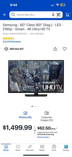 Samsung Smart Tv 60