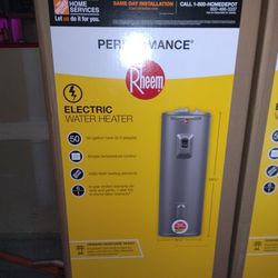 Rheem Electric Water Heater Brand New In Box