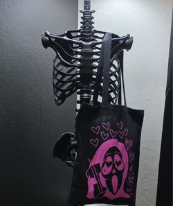 Ghost Face Tote Bag