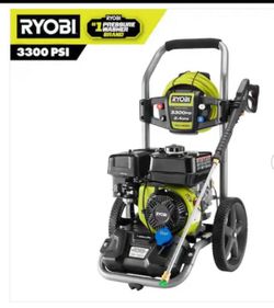 RYOBI 3300 PSI 2.4 GPM Cold Water Gas Pressure Washer with 212cc Carb Compliant Engine Model RY8058