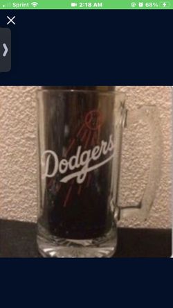 New LA Dodgers 26oz Beer Mug
