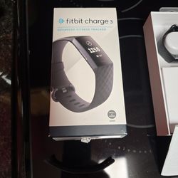 Fitbit Charge 3 and Extra Accessories 