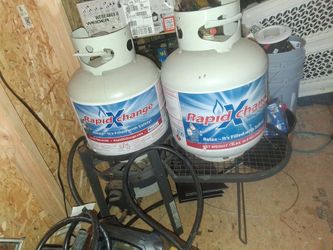 RapidXchange 15 lb Propane Tanks – Set of 3