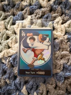 ONE PIECE LUFFY DODGERS DON PROMO 2026 sealed!!!
