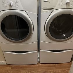 Whirlpool washer and dryer