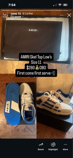 Amiri skel low