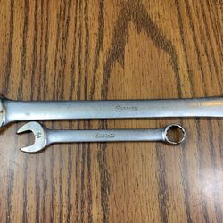2 Vintage Snap-On 1/2” & 13/16” Combination Wrenches USA Tools OEX260, ORX-26