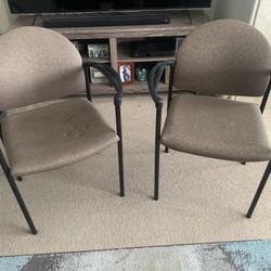2 Office Chairs - Excellent Condition 