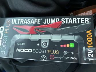NOCO Boost Plus GB40 Jump Starter 1000A