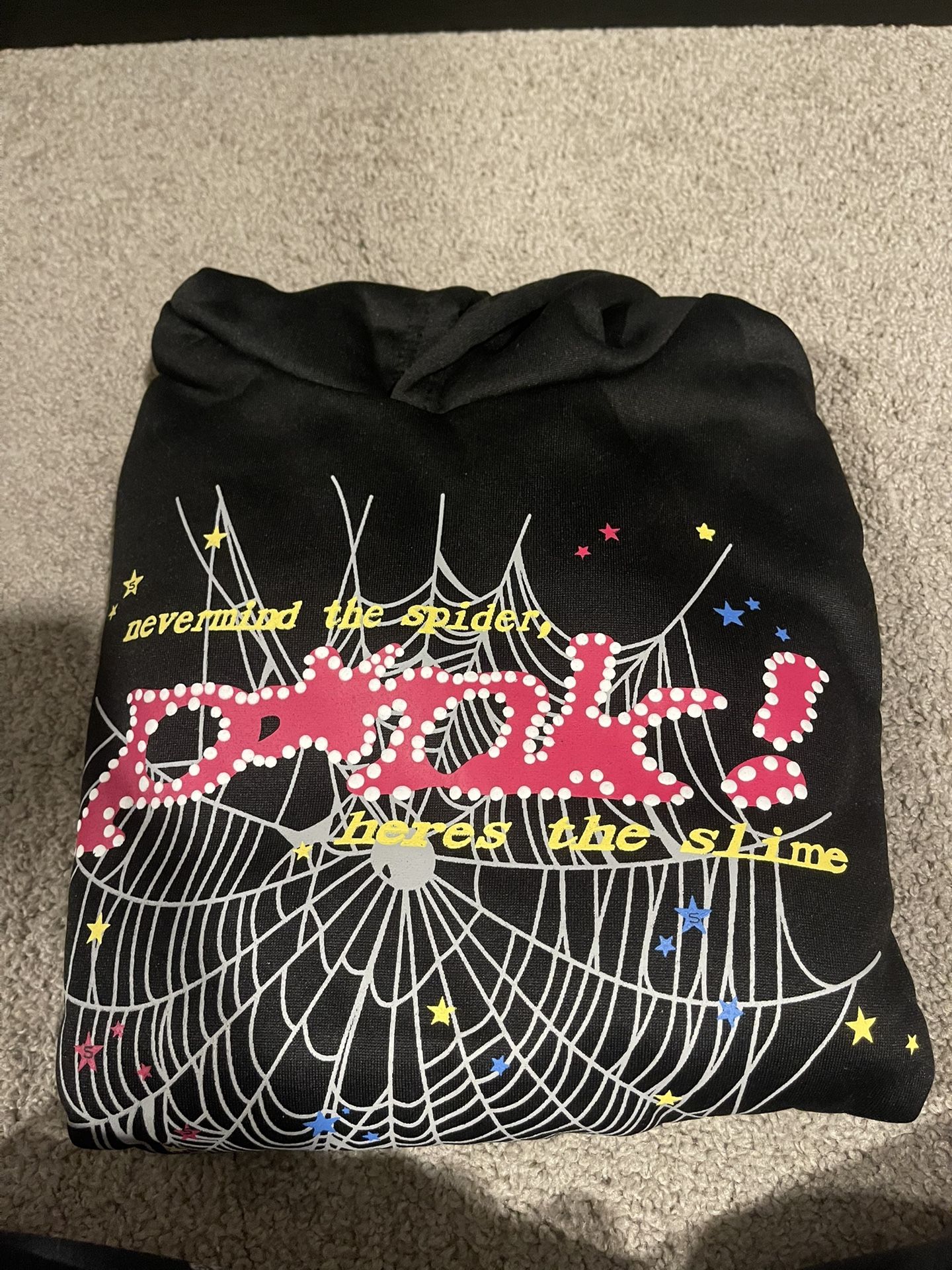 Spider Hoodie Black Small