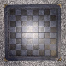 *FREE* Chess Board — Fake Leatherette — No Chess Piece