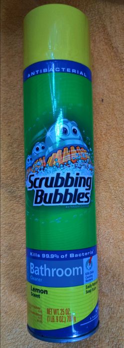 NEW Scrubbing Bubbles Antibacterial Bathroom Cleaner Spray
