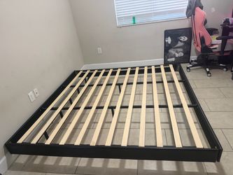 King size bed frame