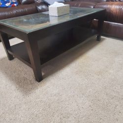 Coffee Table With Glass 