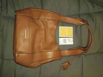 Michael Kors Marlon Brown MD Shoulder TOTE Leather